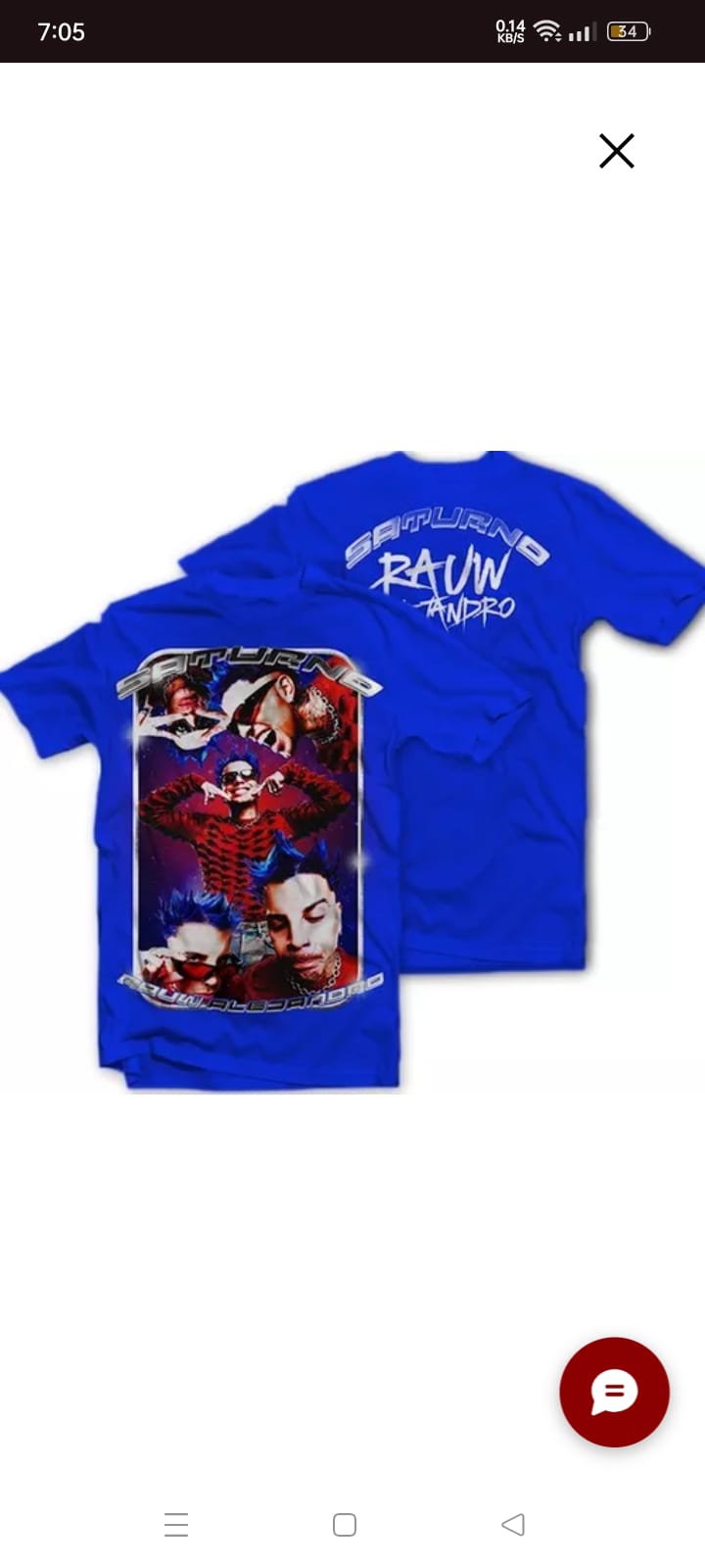 Playera RAUW ALEJANDRO